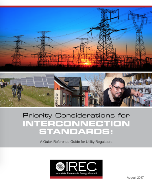 Priority Considerations for Interconnection Standards