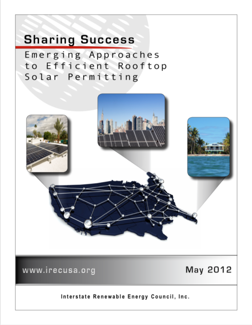 Sharing Success: Emerging Approaches to Efficient Rooftop Solar Permitting