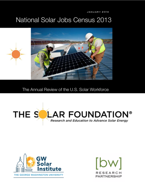 National Solar Jobs Census 2013