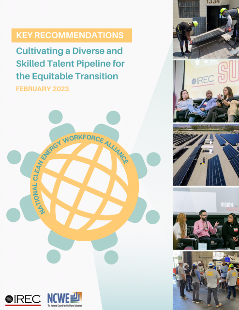 Key Recommendations: Cultivating a Diverse and Skilled Talent Pipeline for the Equitable Transition