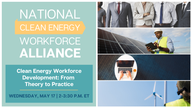 Webinar: Clean Energy Workforce Development: From Theory to Practice